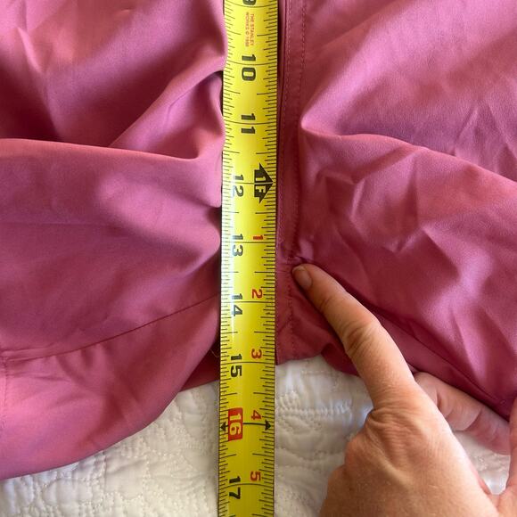 NWT Adidas Mens Pink Strata Short Length Solid Drawstring Swim Trunks Shorts 2XL - Picture 14 of 15